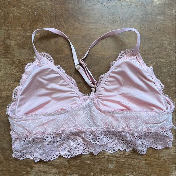 Aerie Medium Pink Racerback Bralette - Picture 3 of 7